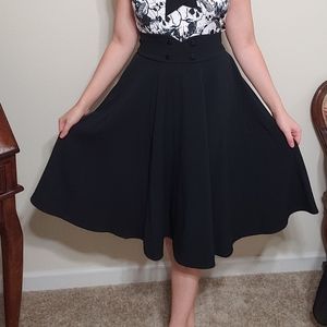 Pinup Vintage style circle skirt
